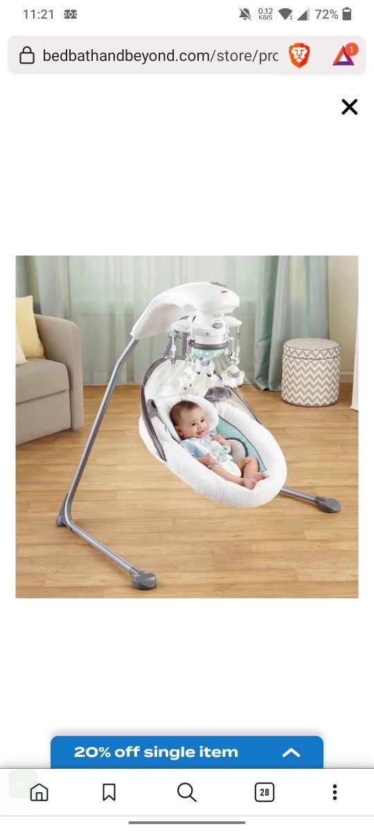 Fisher price my store little lamb swing manual