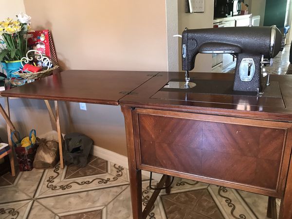 Antique Kenmore Sewing Machine With Cabinet For Sale In Spring