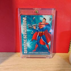 Superman Justice League Card