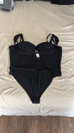Fashion nova My Revenge Bandage Bodysuit - Black