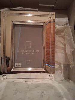 Thomas O’Brien for Reed & Barton Silverplate Picture Frame (4” x 6”) – New in Box