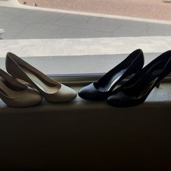 2 pair of Calvin Klein high heels