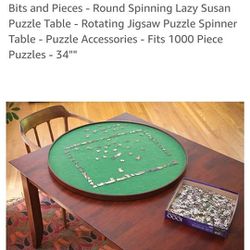 Lazy Susan Puzzle Top