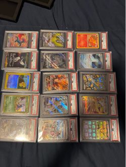 Pokemon psa cards etbs rare cards and unopened