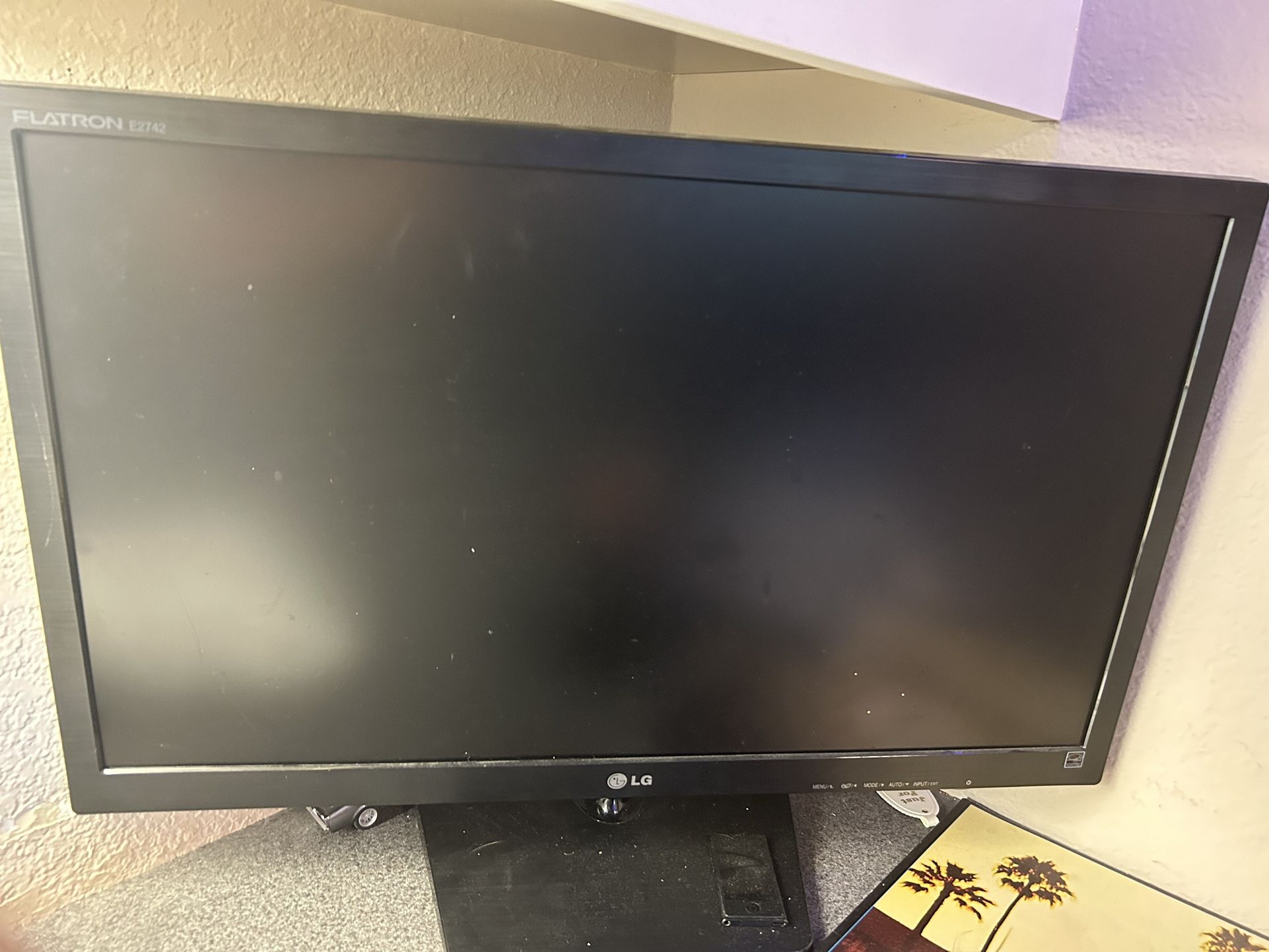 LG flatron monitor