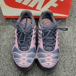 Nike Air Max Plus TN GS 718071-006 Multicolor Athletic Shoes Size 6y 