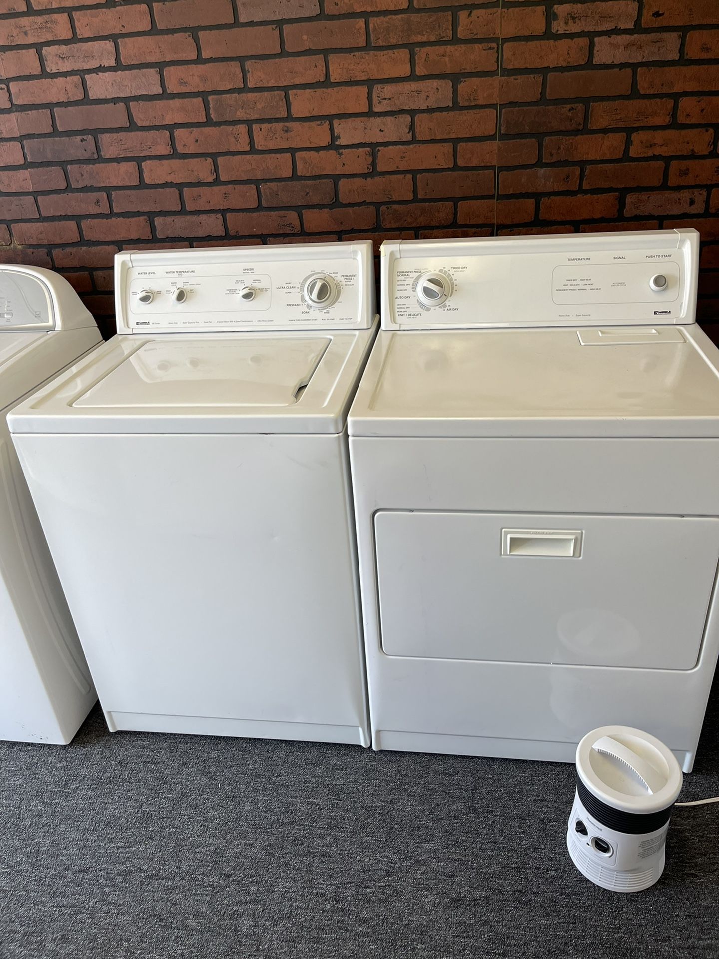 Kenmore washer and dryer