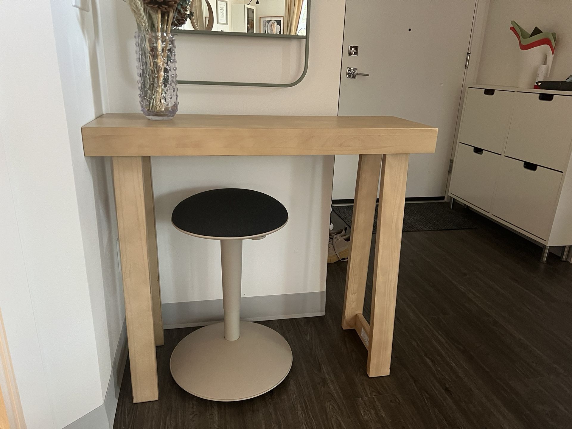 Plank & Beam - 36" Blonde Console Table - Brand New