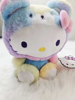 Hello Kitty Plush Toy. Sherbet Multicolor 