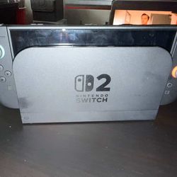Nintendo switch 2 with new Zelda and Mario Cart game with carrying case original box aswell