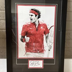 Limited Signed Federer picture 