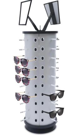 Eye glasses/ sun glass stand for multiple glasses