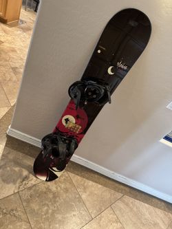Salomon Maiden Snowboard 153cm + Burton Bindings