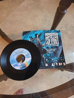 Streets of Fire Soundtrack 7" Vinyl Single