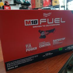 Milwaukee new grinder variable speeds 18M