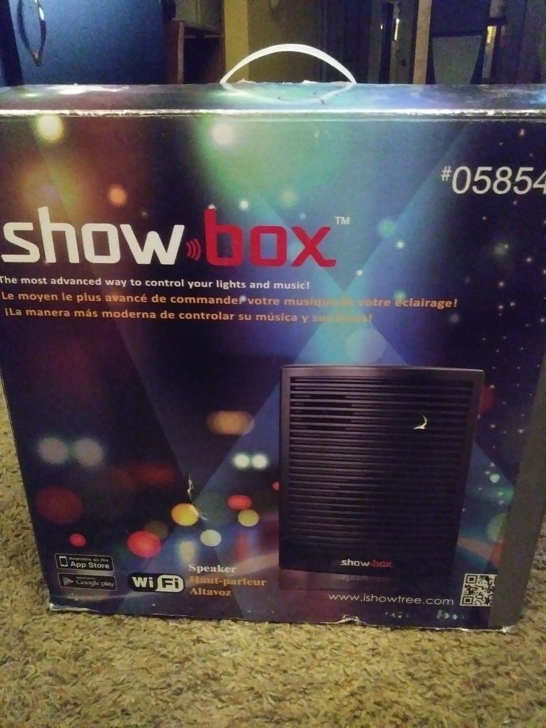 Showbox for Christmas lights