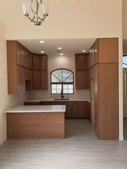 Kitchen cabinets