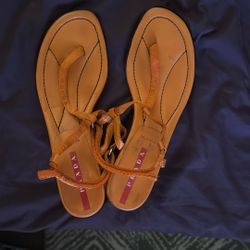 AUTHENTIC PRADA  KITTEN HEELS/sandals