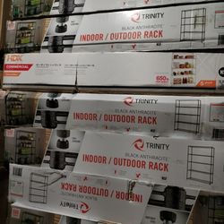 Indoor/Outdoor Chrome Rack Shelf's 