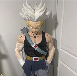 Unfinished Life Size Dragon Ball Z Trunks Statue