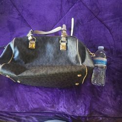 Black And Brown Michael Kors Purse