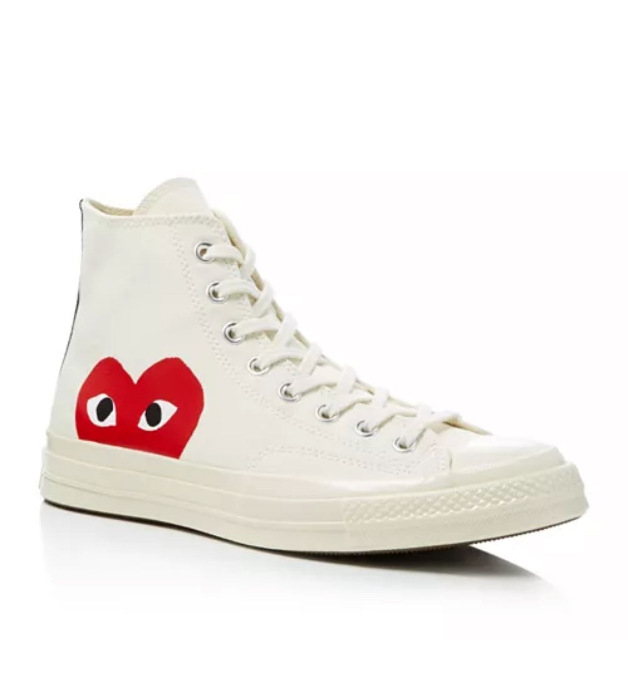 Converse X PLAY Chuck Taylor White Sneakers Size 7