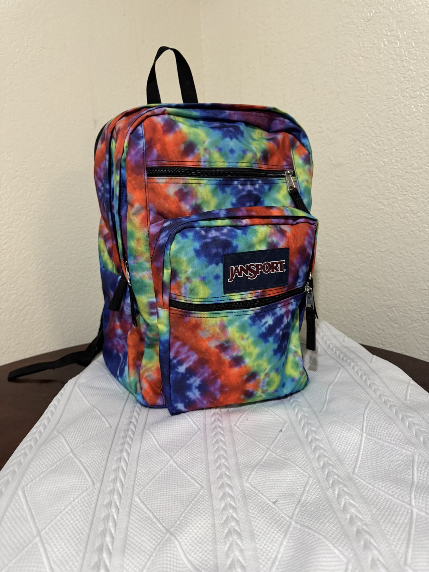 Large Tie Dye Jansport Backpack