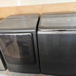 Washer And Electric Dryer 