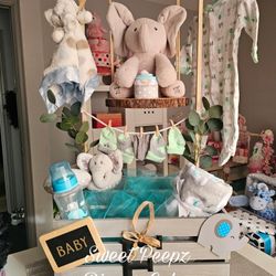 Baby Crate Closet "Elephant"