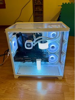 RX 6700 XT Gaming PC | Ryzen 5 5600X | White RGB Build