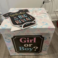 Gender Reveal Box 