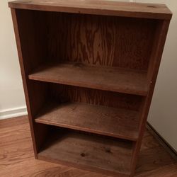 solid wood shelves / bookcase