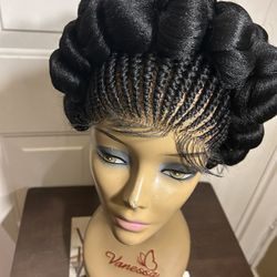 Donut Braided Wig 