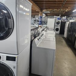 Huge Liquidation Sale Store Full Of Nice Like Brand New Gently Used Certified Refurbish Reconditioned Washer Dryer Fridge Stove Oven Stackable 