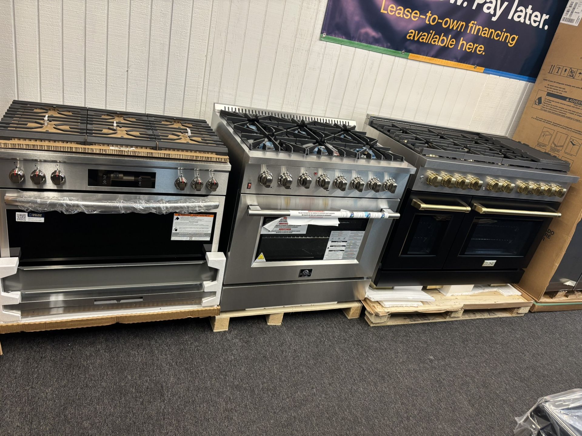 Estufas Tamaños (30”/36”/48”) Gas Y Electricas