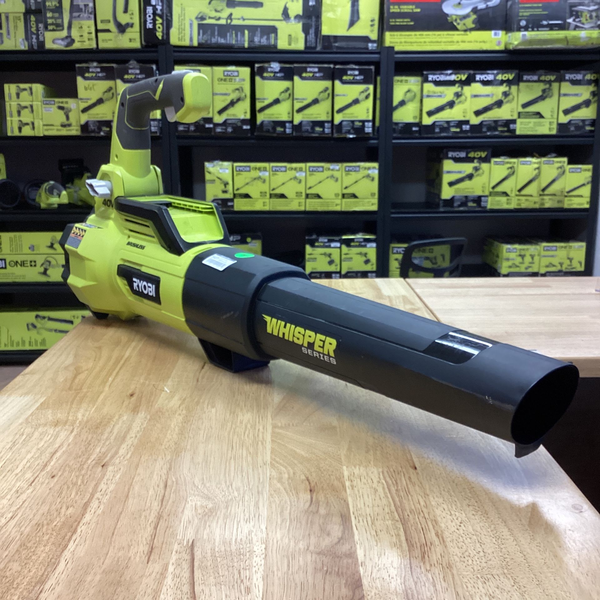 550 Cfm Ryobi Battery Blower Home Depot Ryobi Blower Cordless