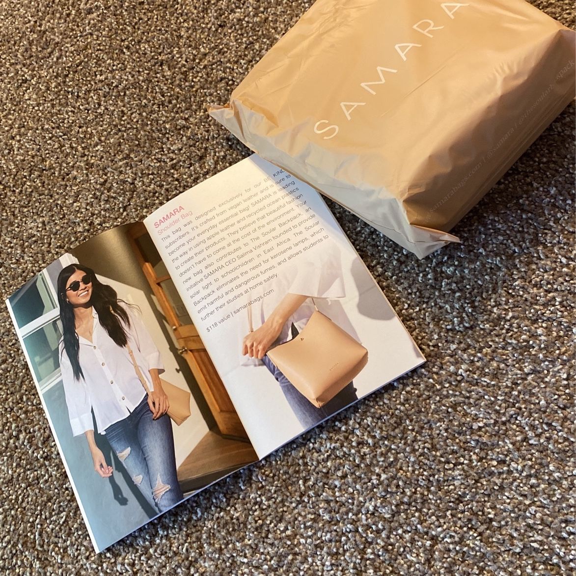 Samara Shoulder Bag From Ellen Be Kind Box Spring 2021