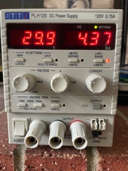 TTi PLH120  - Single Higher Voltage DC Power Supply, 0-120V/0-0.75A