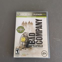 Xbox 360 Game Battlefield Bad Company,  In Orginal Package