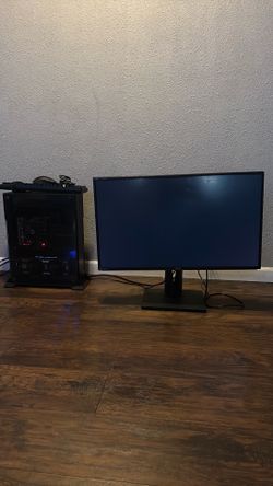 ASUS Monitor, Onn Keyboard, Onn Mouse, and PC