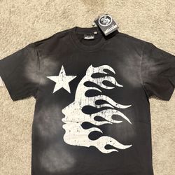 Black Faded Hellstar Shirt 