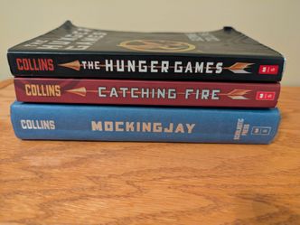 The Hunger Games Trilogy Book Lot of 3