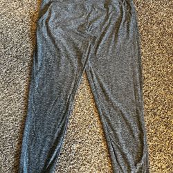 New Jockey women Gray Leggings/joggers size M