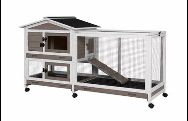AIR19-B indoor and outdoor rabbit cage, internal space 9.6 square feet