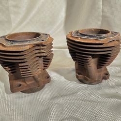 Parts 1963 Harley Panhead Duo Glide OEM Engine Cylinders 