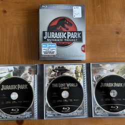 Jurassic Park Ultimate Trilogy Blu ray Set