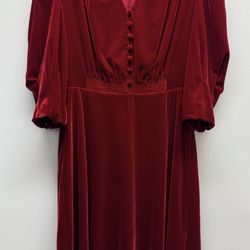 Ralph Lauren Velvet Dress