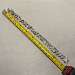 Ice Out Silver Bracelet 