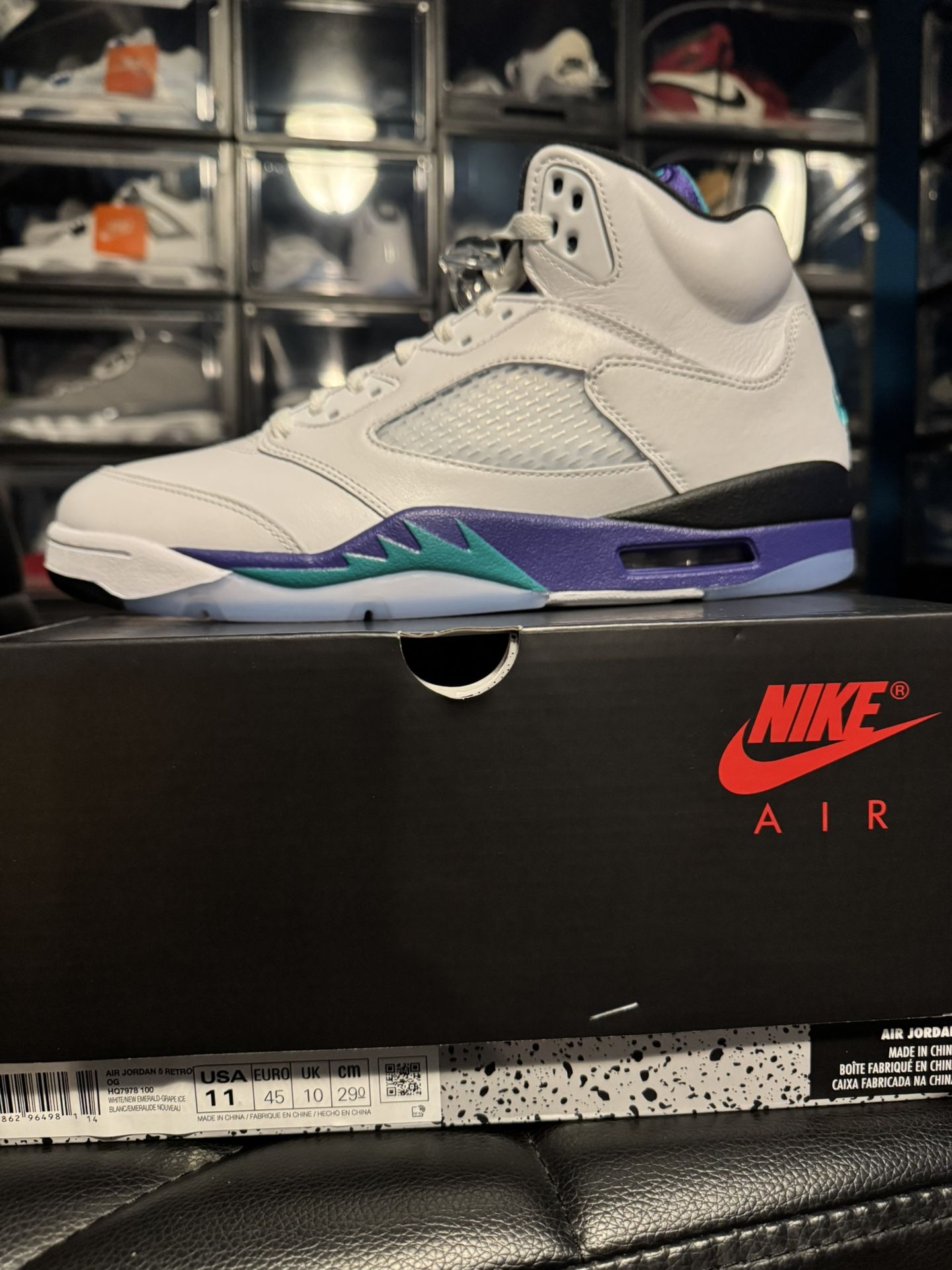Air Jordan Retro 5 Grape