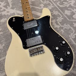FS/ FT 2020 Fender Ventura II Road Worn 70's Telecaster Deluxe Vintage Olympic White & Gig Bag